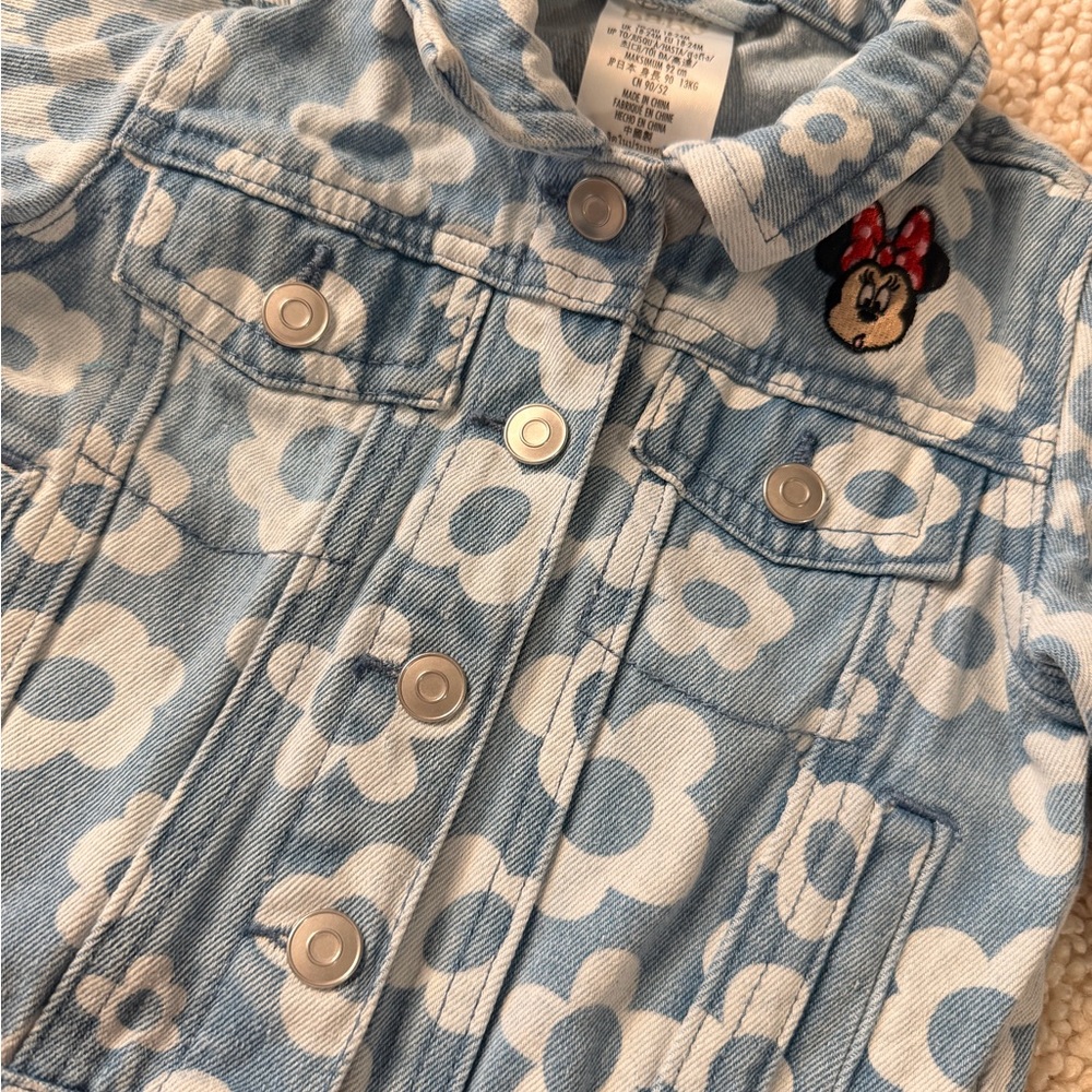 Disney baby Minnie Mouse Jean jacket